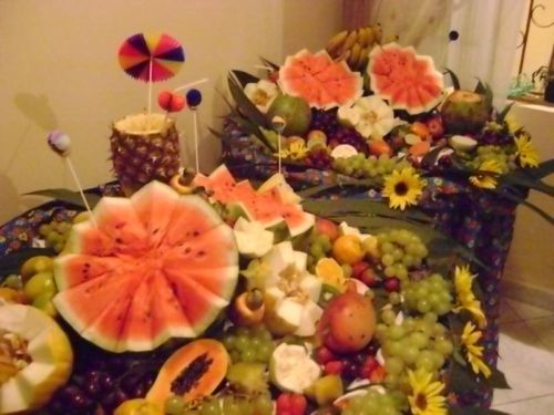 Dicas de Decoração de Mesa de Frutas para Natal