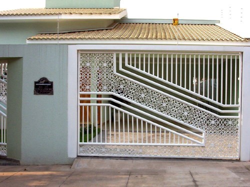 exemplos de portões residenciais modernos