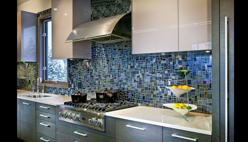cozinha com mosaico
