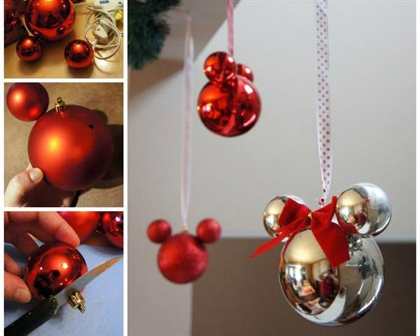 decoração de natal com bolas