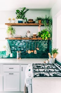 Cozinhas Decoradas com Prateleiras