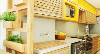 Área de Serviço Integrada com Cozinha Pequena: Fotos