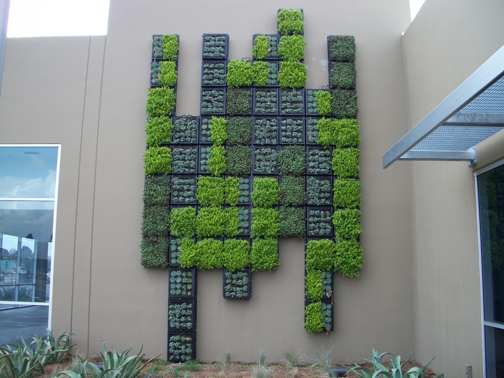  decoração de muros de jardins