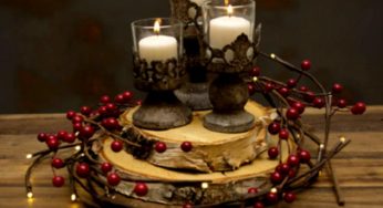27 Ideias de Decoração Rústica para Mesa de Natal