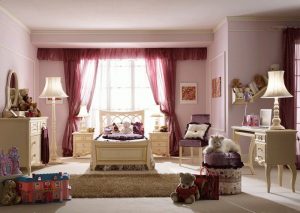 quarto infantil vinho