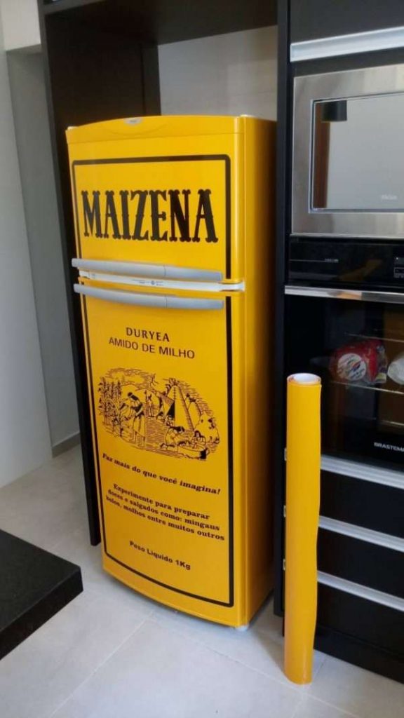 Envelopamento de Geladeira: 45 Fotos, Como envelopar, Dicas
