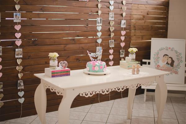 mesa do bolo decorada