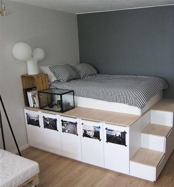 quarto de casal decorado