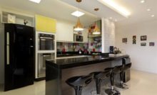 decoracao-com-luminária-de-led-para-cozinha