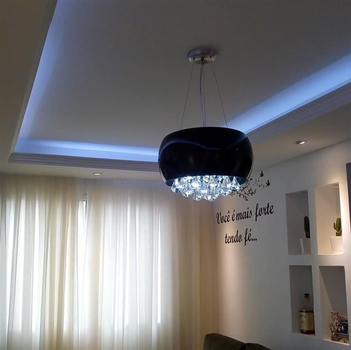 sanca aberta com led