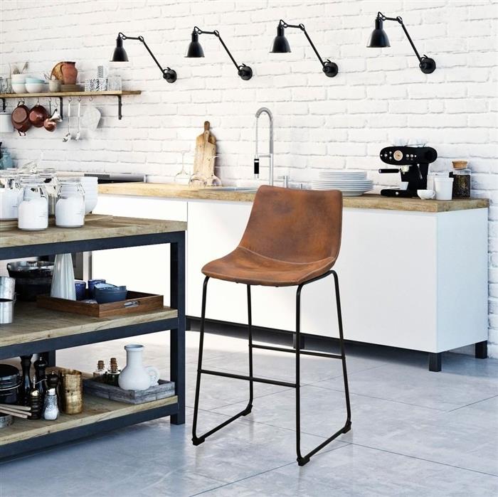 decoração estilo industrial para cozinha