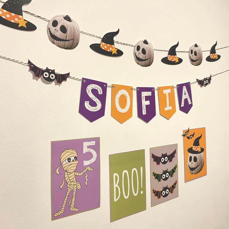 decoração Halloween