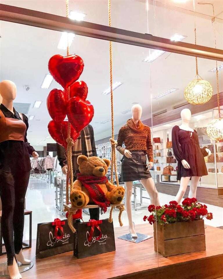 Vitrine Dia dos Namorados: 10 ideias criativas para decorar