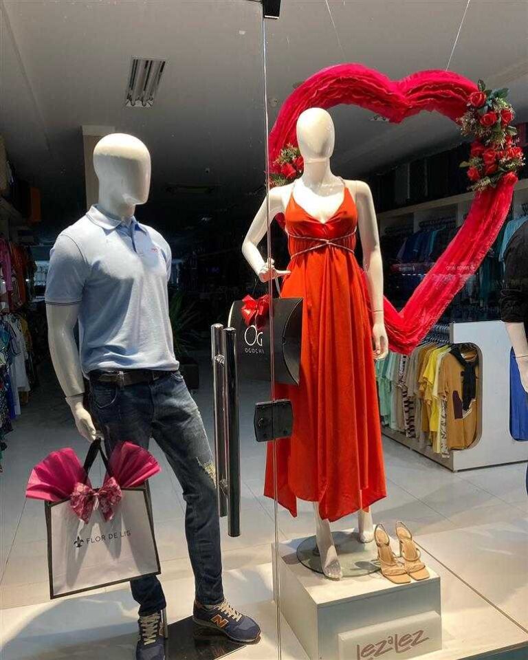 Vitrine Dia dos Namorados: 10 ideias criativas para decorar